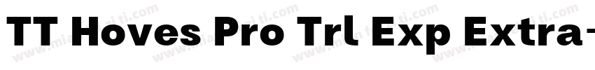TT Hoves Pro Trl Exp Extra字体转换